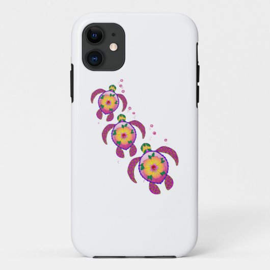Tropische Hawaiian Honu Turtles Case-Mate iPhone Case (Achterkant)