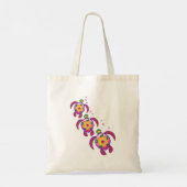 Tropische Hawaiian Honu Turtles Tote Bag (Achterkant)