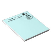  Tropische Hawaiian Hula Dancer Persoonlijk Notitieblok (Schuin)