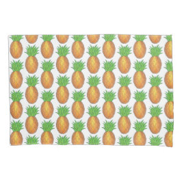 Tropische Hawaiian Island Pineapple Beach Print Kussensloop
