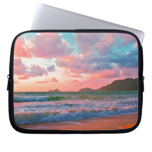 Tropische Hawaiian Sunset Laptop Sleeve