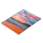 Tropische Hawaiian Sunset Notitieboek (Linkerzijde)