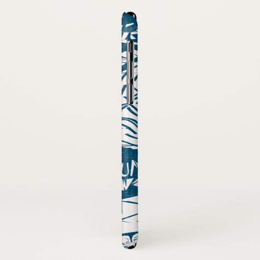 Tropische  Hawaiian Tiki Surfer Case-Mate iPhone Case (Achterkant/links)