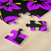 Tropische Hawiian Hibiscus Flowers Legpuzzel (Zijkant)