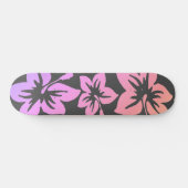 Tropische Hawiian Hibiscus Flowers Persoonlijk Skateboard (Horizontaal)