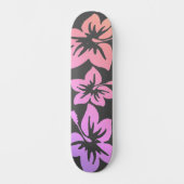 Tropische Hawiian Hibiscus Flowers Persoonlijk Skateboard (Voorkant)