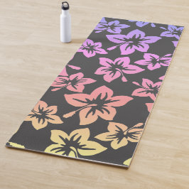 Tropische Hawiian Hibiscus Flowers Yogamat
