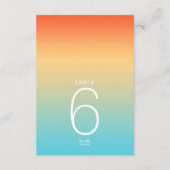 Tropische hemel ID741 Kaart (Achterkant)