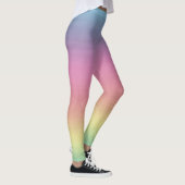 Tropische hemel | Kleurrijke regenbooggradiënt Leggings (Rechts)