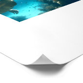 Tropische hemel poster (Hoek)