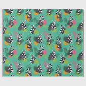 Tropische hemels - Aquamarine Cadeaupapier (Vlak)