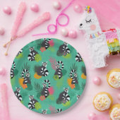 Tropische hemels - Aquamarine Papieren Bordje (Feest)