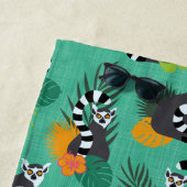 Tropische hemels - Aquamarine Strandlaken (In situ)