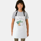 Tropische Herfst Fox, Monstera en pomkin Apron Schort (Insitu)