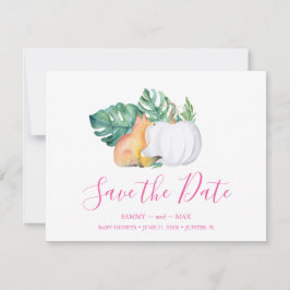 Tropische Herfst Sla de datum op Save The Date