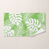 Tropische herfst, zomerbladpatronen handdoek (Handdoek)