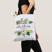 Tropische het manuscriptmoeder van de waterverf va tote bag (Dichtbij)