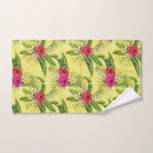 Tropische Hibiscus  Bad Handdoek (Handdoek)