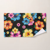 Tropische Hibiscus Bad Handdoek (Handdoek)