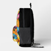 Tropische Hibiscus Bedrukte Rugzak (Rechts)