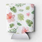 Tropische Hibiscus Blikjeskoeler (Achterkant)