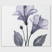 Tropische hibiscus bloem cadeaupapier (Vlak)