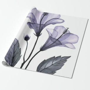 Tropische hibiscus bloem cadeaupapier