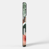 Tropische Hibiscus Bloem Monogram Eiland Ontwerp Case-Mate iPhone Case (Achterkant / Rechts)