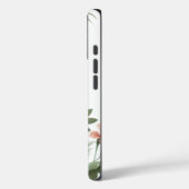 Tropische Hibiscus Bloem Monogram Eiland Ontwerp Case-Mate iPhone Case (Achterkant / Links)