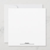 Tropische Hibiscus Bloemen Gelukkige Moederdag Feestdagenkaart (Achterkant)