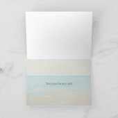 Tropische Hibiscus Bloemenoceaan Dank u Bedankkaart (Binnen)