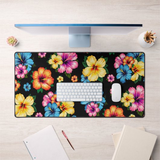 Tropische Hibiscus Bureaumat (Kantoor 1)