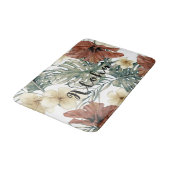 Tropische Hibiscus Floral Chic Aloha Badmat (Gekanteld)