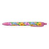Tropische hibiscus florale ballpoint pen (Bodem)