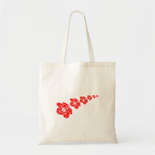 Tropische Hibiscus Flower Tote Bag (Voorkant)