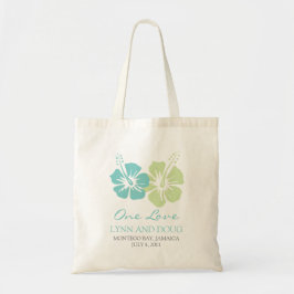 Tropische Hibiscus Flowers Tote Bag