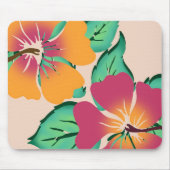 Tropische Hibiscus Muismat (Voorkant)
