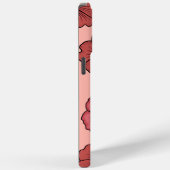 Tropische hibiscus patroon gepersonaliseerde iPhon Case-Mate iPhone Case (Achterkant / Rechts)