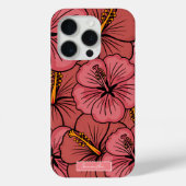 Tropische hibiscus patroon gepersonaliseerde iPhon Case-Mate iPhone Case (Achterkant)