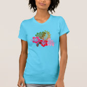 Tropische Hibiscus T-shirt (Voorkant)