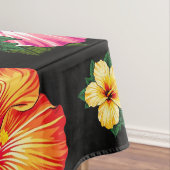 Tropische Hibiscus Tafelkleed (Voorbeeld)