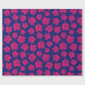 Tropische hibiscus voor een beetje paradijs thuis cadeaupapier (Vlak)