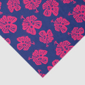 Tropische hibiscus voor een beetje paradijs thuis tissuepapier (Detail)