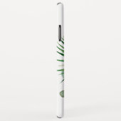 Tropische Hibiscus Waterverf met Monogram Case-Mate iPhone Case (Achterkant/rechts)