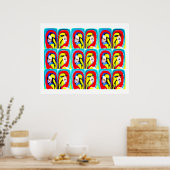 Tropische hitte kunst poster (Keuken)