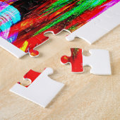 Tropische hitte legpuzzel (Zijkant)