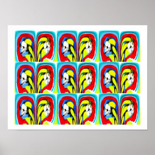 Tropische hitte poster (Voorkant)