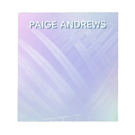 Tropische holografische bladeren notitieblok