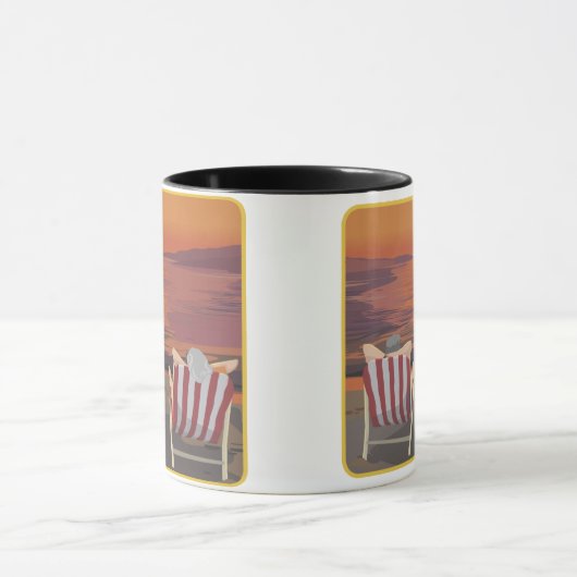 Tropische Honeymoon verzachten Mok (Midden)