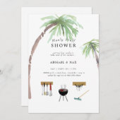 Tropische honing doet koppels weduwschap-show kaart (Voorkant / Achterkant)